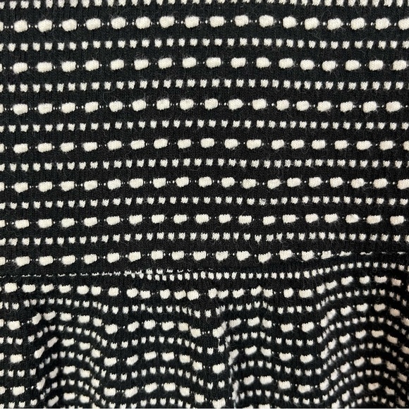 LOFT Textured Swing Dress 3/4 Sleeve Back Buttons Large P - Picture 8 of 16